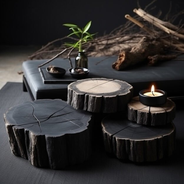 Elegant Wooden Chair Inspired by Nature
