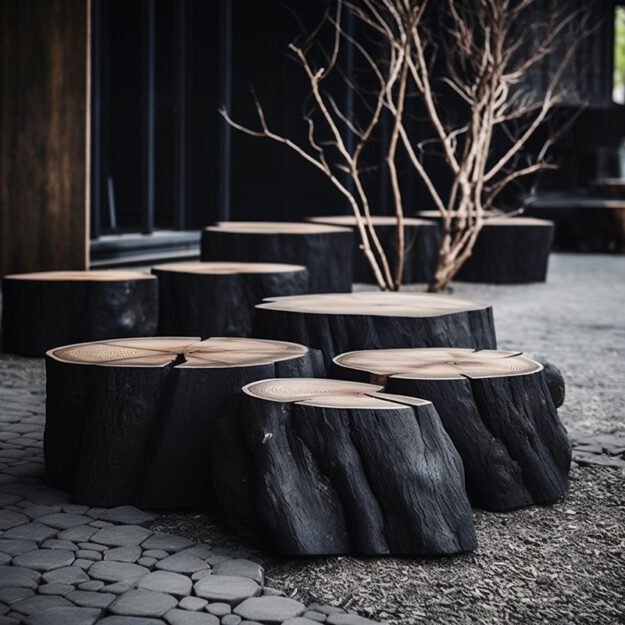 Exquisite Black Wood Chair: Embrace Timeless Elegance