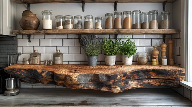 Elegant Wood Shelf: A Timeless Addition to Your Home