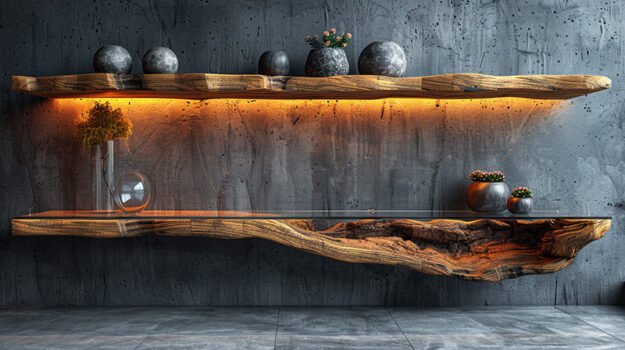 Exquisite Wood Shelf to Elevate Your Space