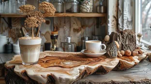 Elegant Wood Shelf: A Masterpiece for Your Home