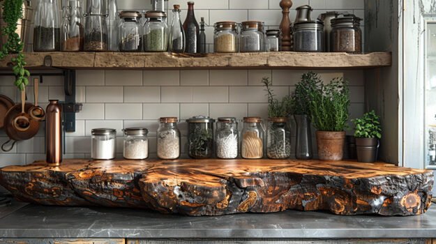 Exquisite Wood Shelf: Elevate Your Space with Nature's Artistry