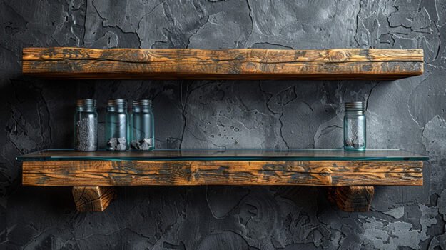 Elegant Wood Shelf: Elevate Your Space with Timeless Style