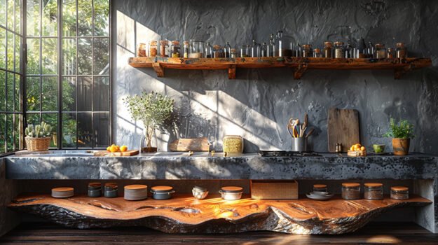 Exquisite Wood Shelf: Elevate Your Home Decor