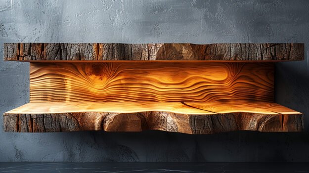 Wood Shelf that Transforms Your Space