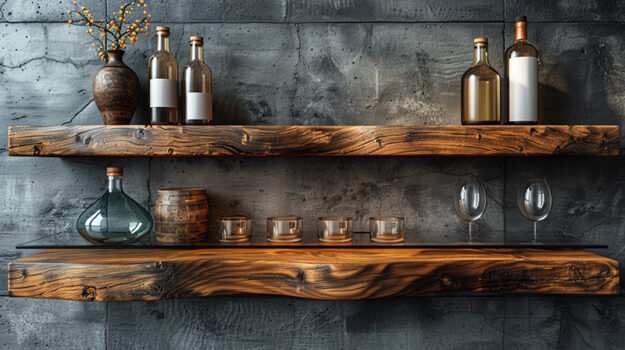 Wooden Shelf: A Masterpiece of Craftsmanship