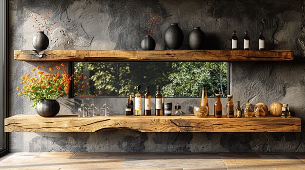 Exquisite Wood Shelf for Timeless Elegance
