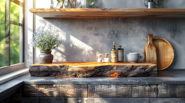 Exquisite Wood Shelf: Elevate Your Space