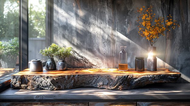 Exquisite Wood Shelf: Elevate Your Space