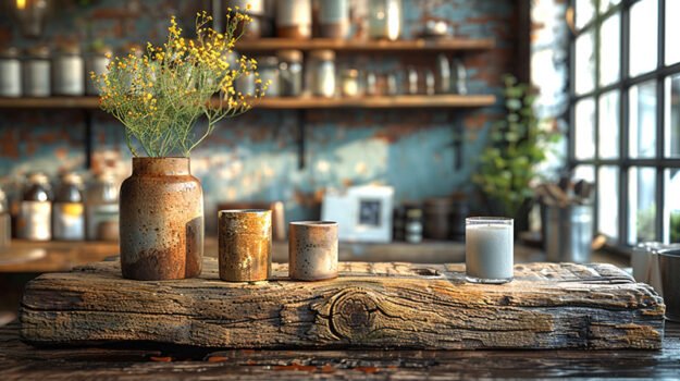 Exquisite Wood Shelf: Elevate Your Space with Rustic Charm