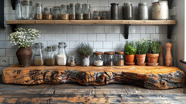 Elegant Wood Shelf to Elevate Your Space