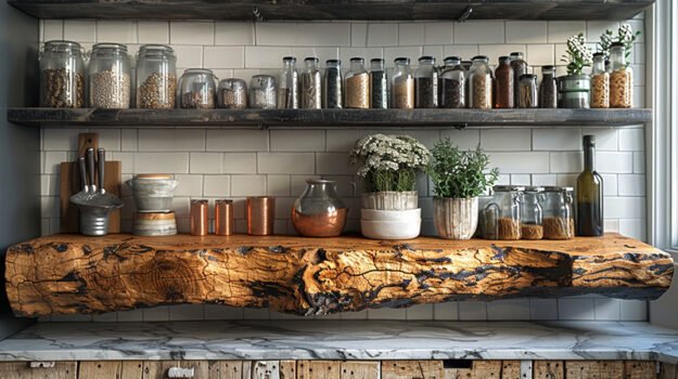 Exquisite Wood Shelf: Elevate Your Space