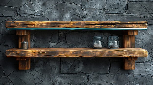 Stunning Wood Shelf for Elegant Spaces