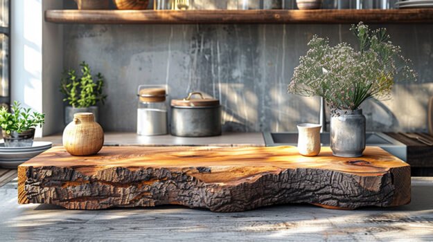 Charming Solid Wood Shelf for Your Elegant Home