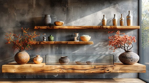 Exquisite Wood Shelf for Your Timeless Space