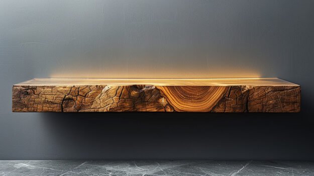 Exquisite Wood Shelf: Elevate Your Space