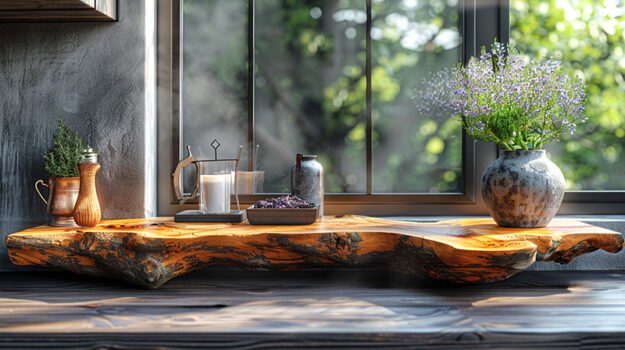 Exquisite Wood Shelf for Timeless Elegance