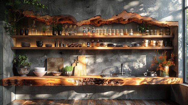 Exquisite Wood Shelf for the Discerning Home