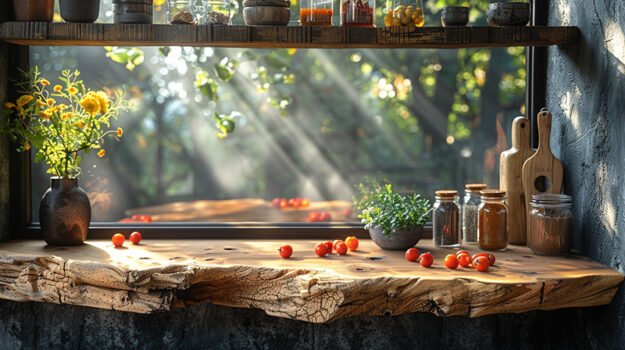 Exquisite Wood Shelf: Elevate Your Space with Nature’s Touch