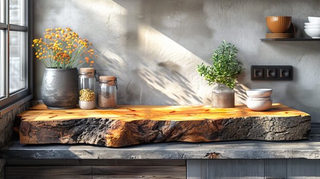 Exquisite Wood Shelf: Elevate Your Home Décor