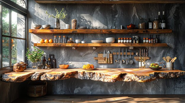 Timeless Elegance: Wood Shelf