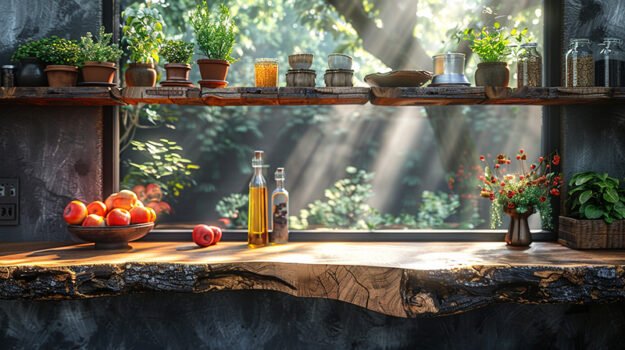 Elegant Wood Shelf: Transform Your Space with Natural Beauty