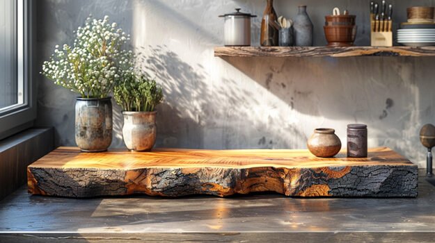 Exquisite Wood Shelf for Distinctive Interiors