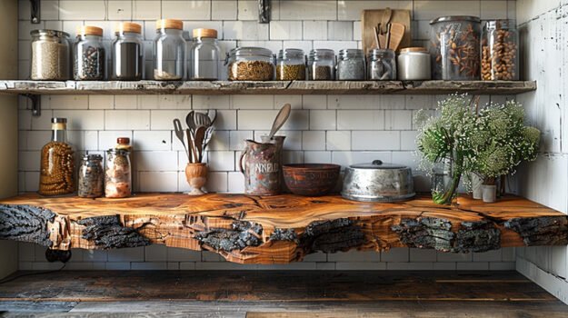 Elevate Your Space with a Stunning Wood Shelf