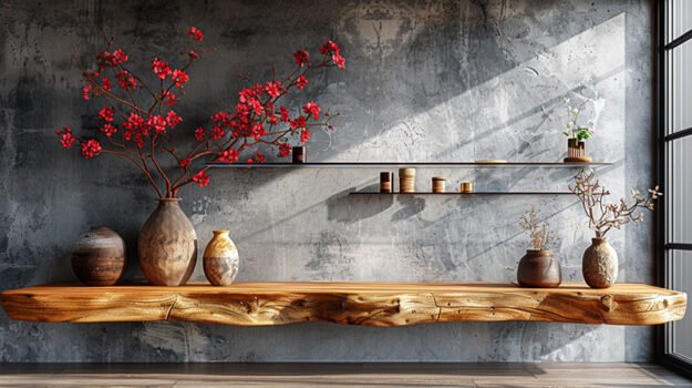 Elegant Wood Shelf to Elevate Your Space