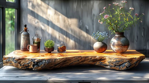 Exquisite Wood Shelf for Timeless Elegance