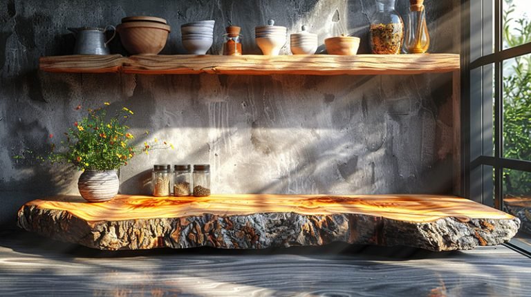 Exquisite Wood Shelf for Timeless Elegance