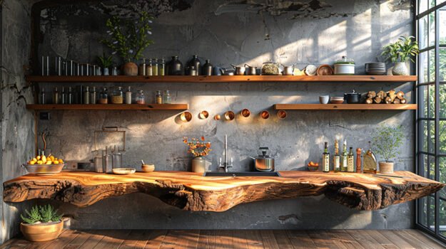 Stunning Wood Shelf for a Timeless Touch of Elegance