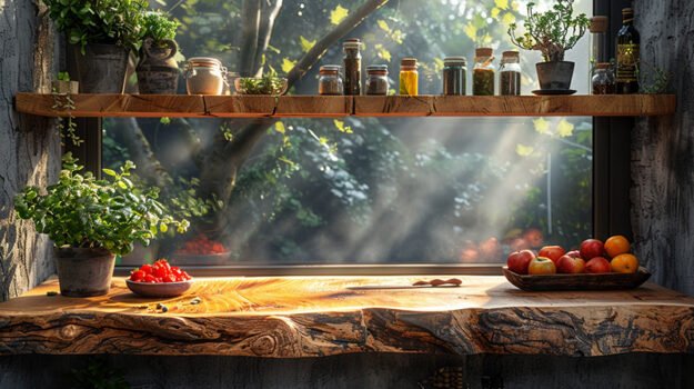 Timeless Elegance: Wood Shelf