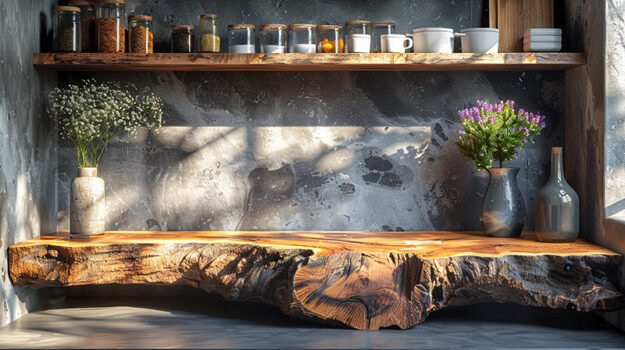 Exquisite Wood Shelf for Timeless Elegance