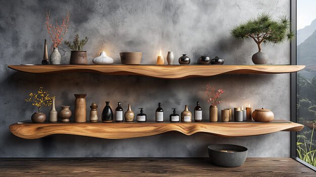 Exquisite Wood Shelf: Elevate Your Space Today!