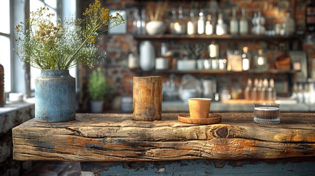 Exquisite Wood Shelf: Elevate Your Space with Timeless Elegance