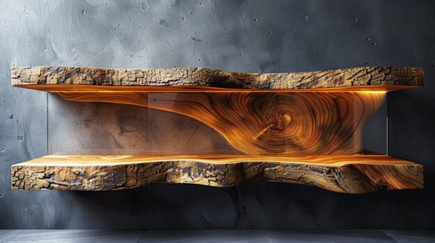 Exquisite Wood Shelf That Transforms Any Space