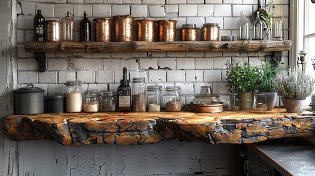 Stunning Wood Shelf to Elevate Your Space