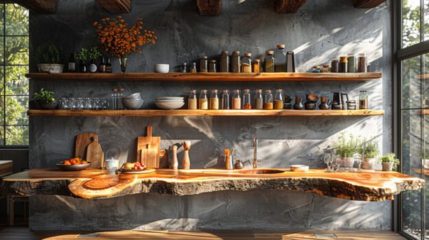 Stunning Wood Shelf: Elevate Your Space with Natural Elegance