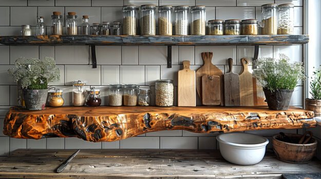 Elevate Your Space with a Stunning Wood Shelf