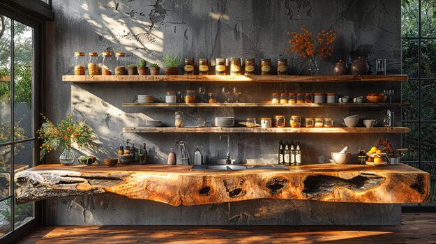 Exquisite Wood Shelf: The Ultimate Statement Piece for Your Home