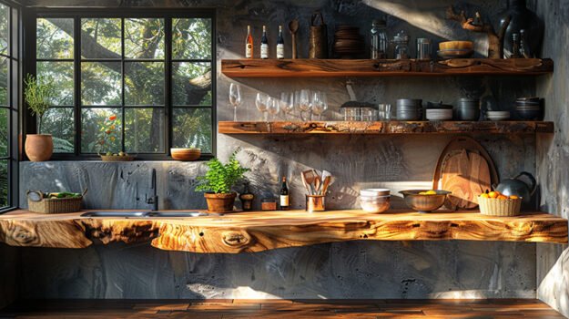 Captivating Wood Shelf for Timeless Elegance
