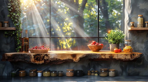 Discover the Allure of Our Wood Shelf: The Ultimate Kitchen Upgrade