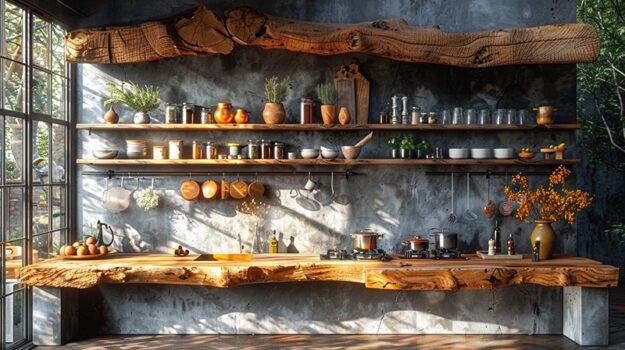 Elegant Wood Shelf: Elevate Your Space with Timeless Craftsmanship