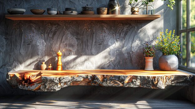 Captivating Wood Shelf to Elevate Your Space