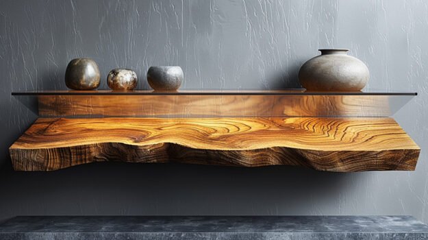 Timeless Elegance: Wood Shelf
