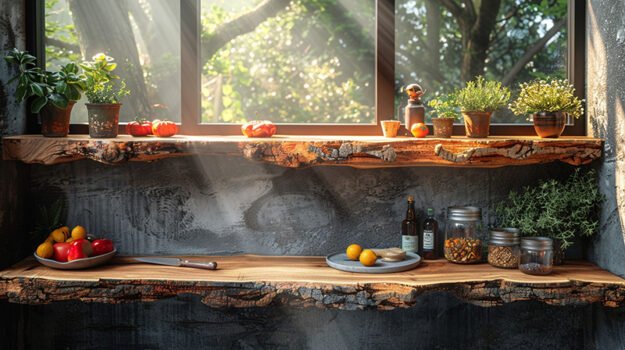 Exquisite Wood Shelf: A Stunning Addition to Your Home