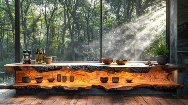 Exquisite Wood Shelf: Elevate Your Space