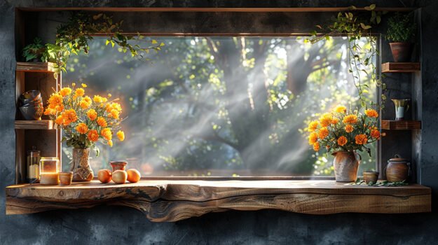 Elegant Wood Shelf for Your Home