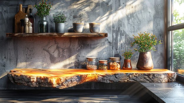 Stunning Wood Shelf for Your Home Décor